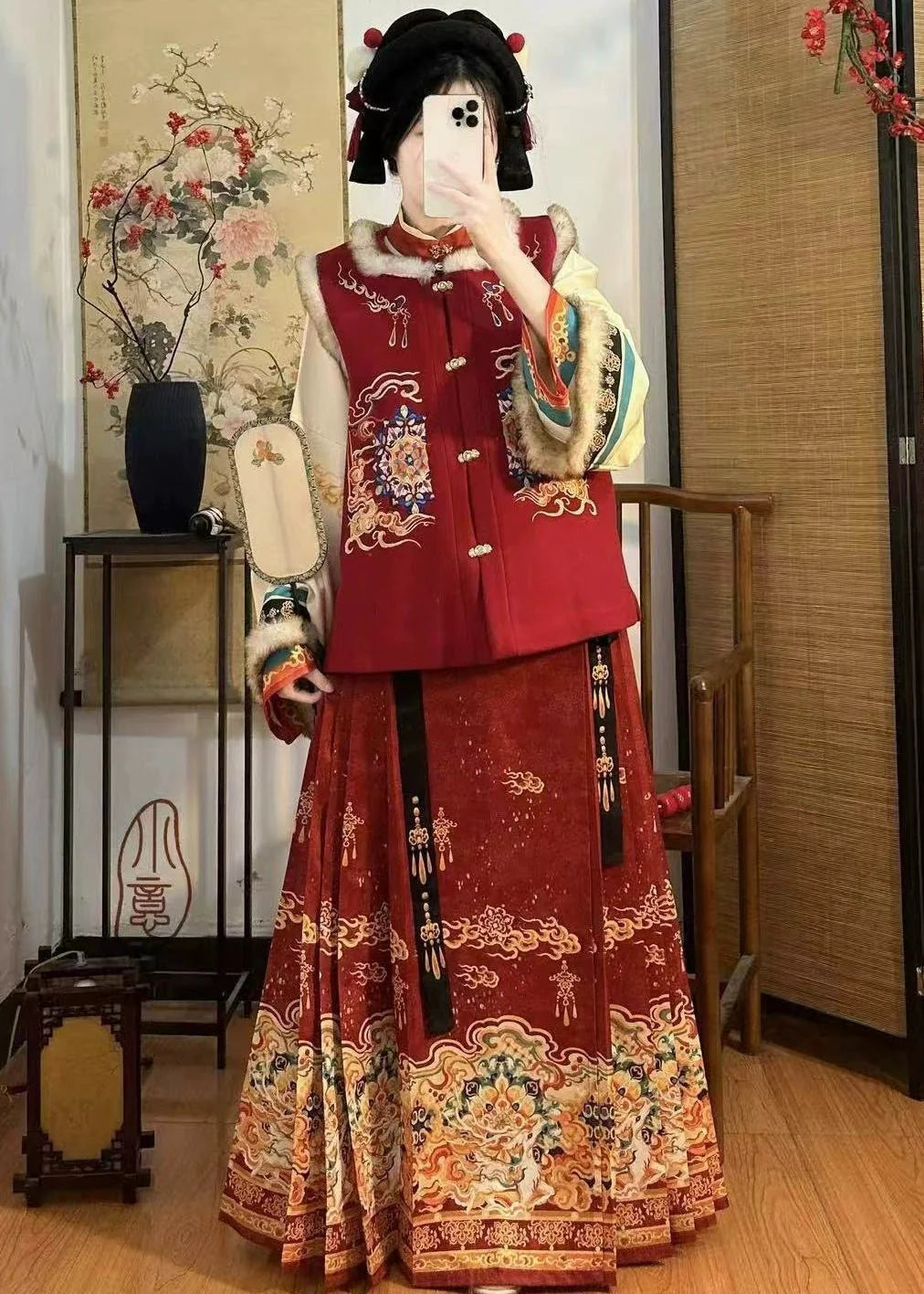 Lucky Horse | 3-Piece Plus Hanfu (瑞马)