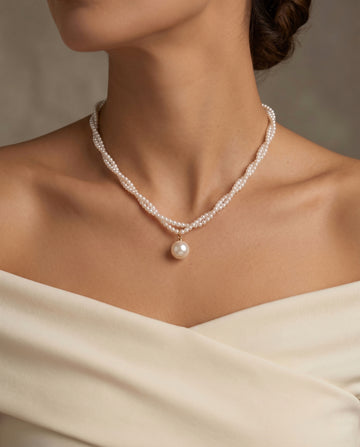 Twisted Pearl Choker | Minimalist Companion II